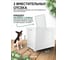 Корзина складная VERDE FOLDI DUAL 80л с перегородкой и крышками. белый 0840052 4