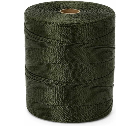 Нить крученая п/а, хаки, 1,4 мм x 1000 м Gigant HRS-119