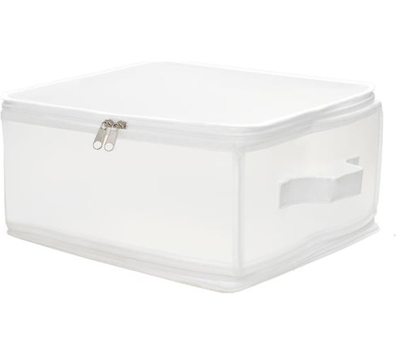 Короб складной на молнии Handy Home Калейдоскоп 300x280x150 мм, прозрачный с серым ESH09LM M