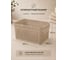 Корзина для хранения 23 Болта 5 л, 27.1x18.3, с ручками, бежевая, 4 шт., В KL411210005ф4 3