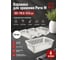 Корзинка для хранения 23 Болта Ритм М 30x19.5x9.5 см, белая, 4 шт. KL201210048ф4 2