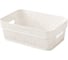 Корзина дляxранения 3л 27.1x18.3 с ручками белая,1 шт (В) KL411010048ф1 23 БОЛТА 1
