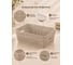 Корзина дляxранения 3л 28.1x18.5 с крышкой бежевая,4 шт (В) KL411111005ф4 23 БОЛТА 4