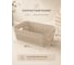 Корзина дляxранения 3л 27.1x18.3 с ручками бежевая,2 шт (В) KL411010005ф2 23 БОЛТА 3