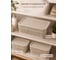 Корзина дляxранения 3л 28.1x18.5 с крышкой бежевая,2 шт (В) KL411111005ф2 23 БОЛТА 5