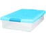 Короб для хранения IRIS OHYAMA THIN BOX 34 л, прозрачный-голубой UG-725B 1