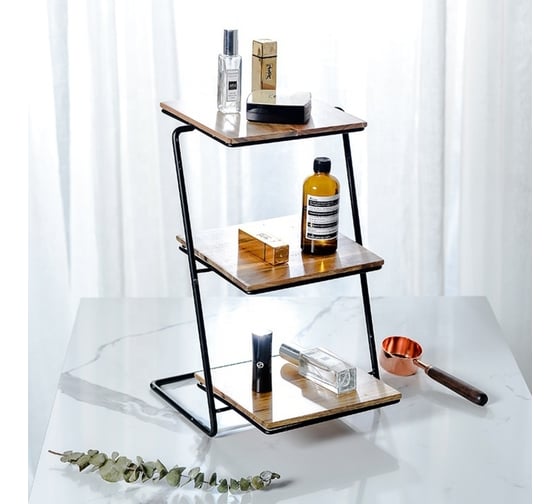 Полка-подставка ZDK Homium, 3 уровня, размер 23,5x20,5x36,5 см shelf1