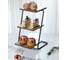 Полка-подставка ZDK Homium, 3 уровня, размер 23,5x20,5x36,5 см shelf1 3