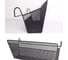 Полка для хранения ZDK Homium накопитель, цвет черный, размер 39x9х18,5 см shelf9black 5