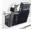 Полка для хранения ZDK Homium накопитель, цвет черный, размер 39x9х18,5 см shelf9black 8