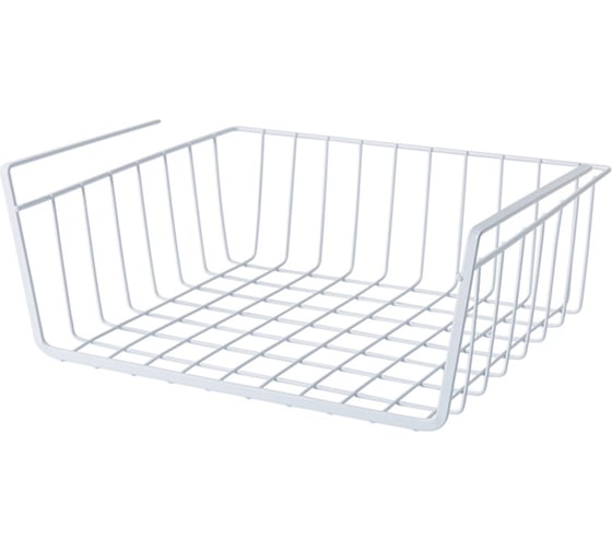 Полка для хранения ZDK Homium, цвет белый, размер 40x24,5x14 см shelf7white