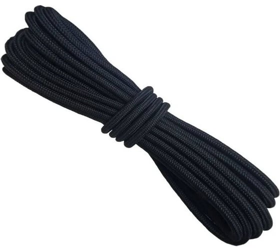 Шнур ПВХ Эбис 10мм ЧЕРНЫЙ (антивандальный) 78143