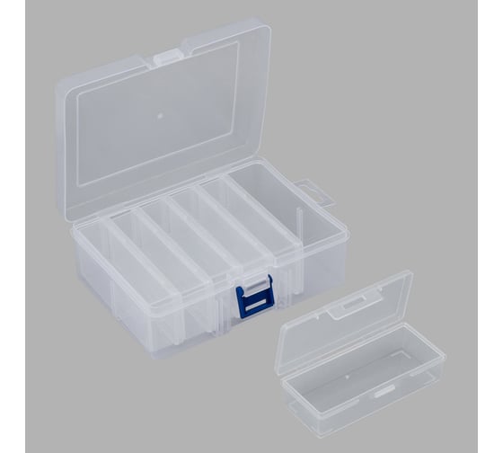 Контейнер для хранения мелочей Hobby&pro 16,4х11,8х5,8 см, 6 шт в боксе 7748643