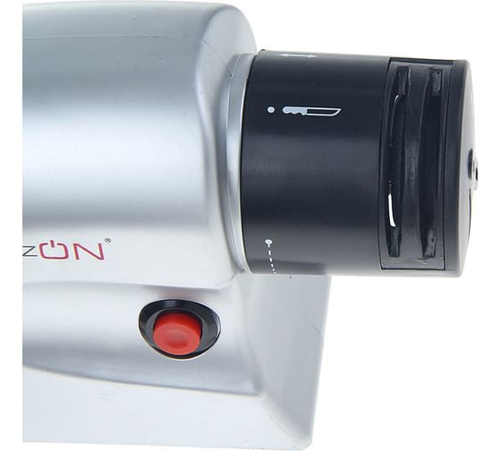 Электрическая ножеточка для ножей, ножниц, отвёрток LUAZON LTE-01, 220 В, серая 1170133