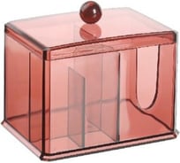 Акриловый контейнер для хранения мелочей Beroma бордовый 07708944