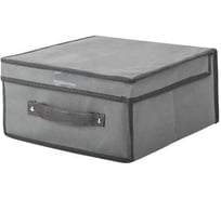 Коробка для хранения Paxwell Ордер Про 3015 с крышкой, серая, 5 шт в упаковке ORBXPR3015SET-103108