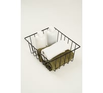 Корзина для хранения вещей ПК МАГС EASY-SYSTEM черный матовый СКЛ07-00013