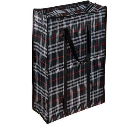 Тканевая хозяйственная сумка на молнии Beroma чёрный 07712659