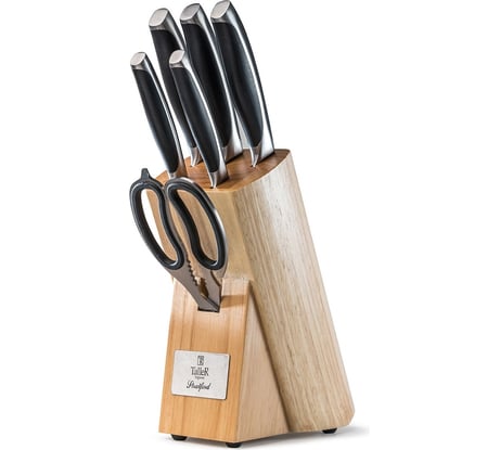 Набор ножей TALLER Стратфорд 7 предметов, лезвия ножей сделаны из коррозионностойкой стали 420S45 TR-22008