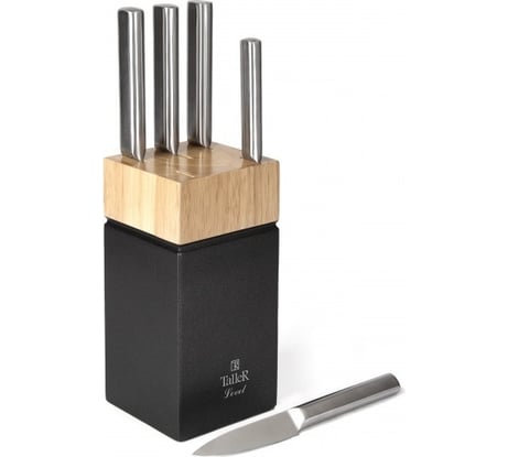 Набор ножей TALLER Левел 6 предметов, лезвия ножей сделаны из коррозионностойкой стали 420S45 TR-22013