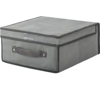 Коробка для хранения Paxwell Ордер Про 3015 с крышкой, серая, 20 шт в упаковке ORBXPR3015SET-103110