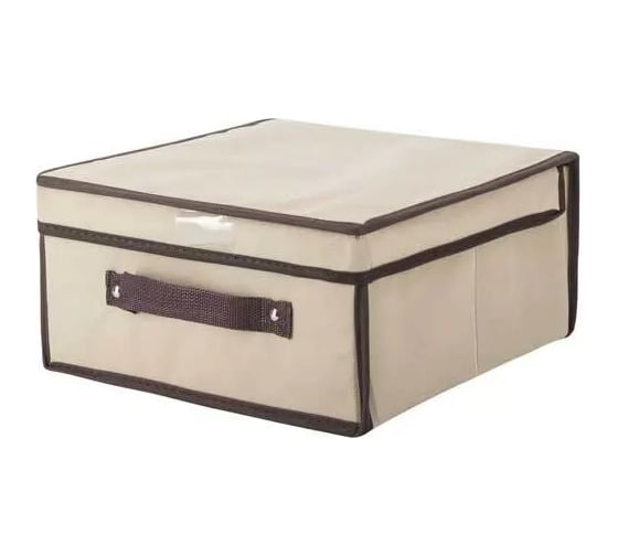 Коробка для хранения Paxwell Ордер Лайт 3015 с крышкой, бежевая ORBCLT3015-101058 1