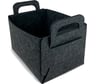Короб для хранения ГЕЛЕОС Войлок, 18x13x11 см, размер S, темно-серый ВЛК-ТС