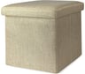 Складной короб-пуф ГЕЛЕОС 38-КХ, размер 38x38x38 см, бежевый ПУФ-38-КХ