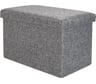 Короб складной ГЕЛЕОС Пуф 49-ТС, размер 48x30x30 см, серый ПУФ-49-ТС