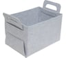 Короб для хранения ГЕЛЕОС Войлок, 36x25x23 см, размер L, светло-серый ВЛК-СЛ