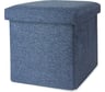 Складной короб-пуф ГЕЛЕОС 38-НВ, размер 38x38x38 см, синий ПУФ-38-НВ