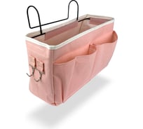 Подвесной органайзер ГЕЛЕОС Роуз, большие карманы, розовый ОРГ-БК8