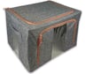 Кофр для хранения вещей ГЕЛЕОС Оксфорд серый, 50x40x33 см, 66 л К66-СР