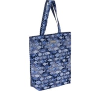 Сумка-шоппер ErichKrause 14L Fish and Dots на молнии 48916