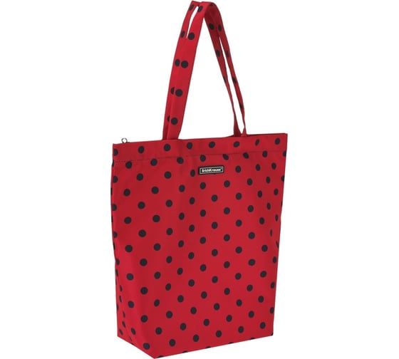 Сумка-шоппер ErichKrause 14L Dots in Red на молнии 51946 1