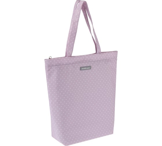 Сумка-шоппер ErichKrause 14L Dots in Rose на молнии 51948