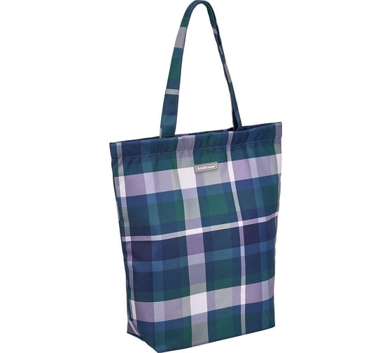Сумка-шоппер ErichKrause 14L Forest Tartan на молнии 51944 1
