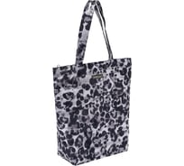 Сумка-шоппер ErichKrause 14L Grey Leopard на молнии 48913