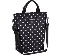 Сумка-шоппер ErichKrause Tote 14L Dots in Black 51883