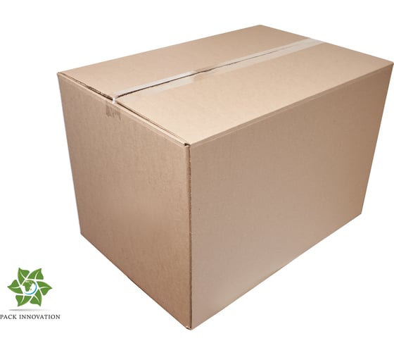 Картонная коробка PACK INNOVATION 60x40x40 см, профиль 5-слойный, без ручек, 96 л, 2 шт IP0GK5SL604040-2