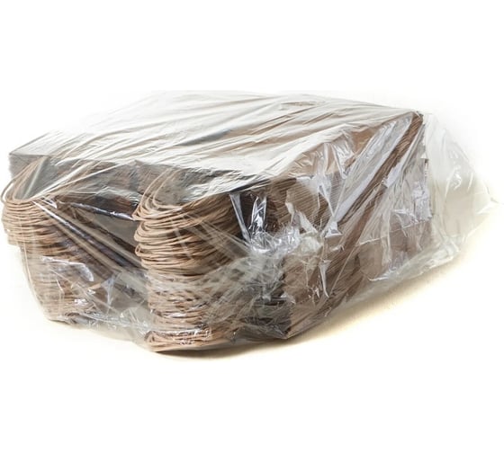 Пакет PACK INNOVATION Крафт под бутылку, с кручеными ручками, 14+8x33 см, 10 шт IP0KPFVk0014.8.033-10