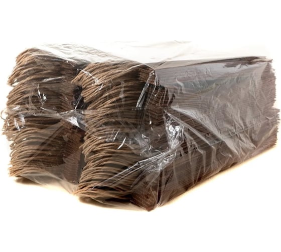 Пакет PACK INNOVATION Крафт под бутылку, с крученой ручкой, 14+8x33 см, 100 шт IP0KPFVk0014.8.033-100