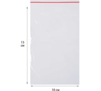 Пакет PACK INNOVATION с замком Zip-Lock, 10x15 см, 40 мкм, 1000 шт IP00101540-10