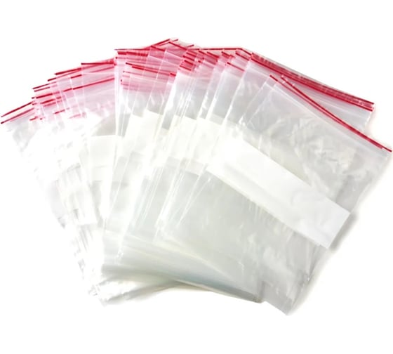 Пакет PACK INNOVATION с замком зиплок, с широкой полосой, 18x25 см, 60 мкм, 100 шт IP00PN00SHP00182560-1 1