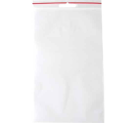 Пакет PACK INNOVATION с замком зиплок, 12x17 см, 60 мкм, с европодвесом, 100 шт IP000EVR00121760-1