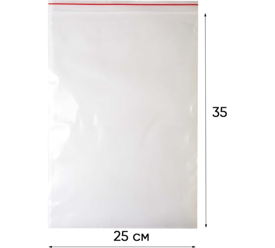 Пакет PACK INNOVATION с замком Zip-Lock, 25x35 см, 100 мкм, 25 шт IP0002535100-0.25