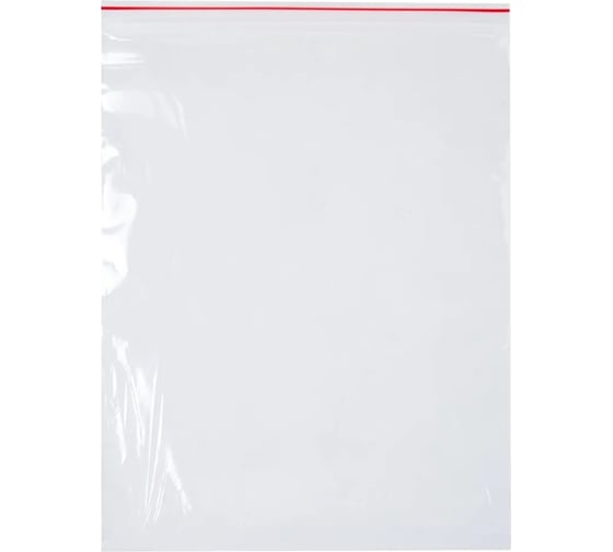 Пакет PACK INNOVATION с замком Zip-Lock, 35 мкм, размер 20x25 см, 100 шт P000202535-1 1
