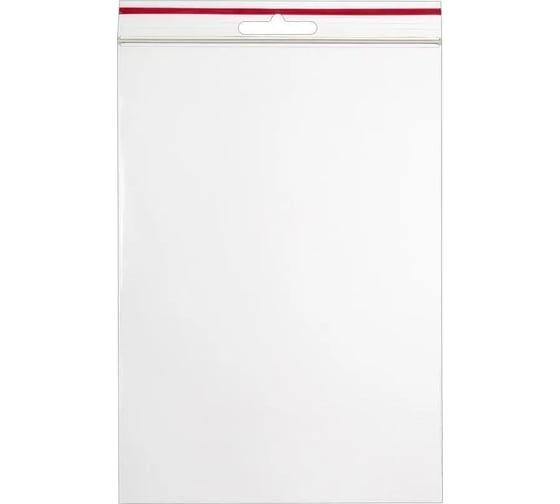 Пакет PACK INNOVATION с замком зиплок, с европодвесом, 20x30 см, 60 мкм, 50 шт IP00E203060-0.5