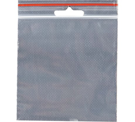 Пакет PACK INNOVATION с замком Zip-Lock, с европодвесом, 10x10 см, 60 мкм, 100 шт IP00101060-1