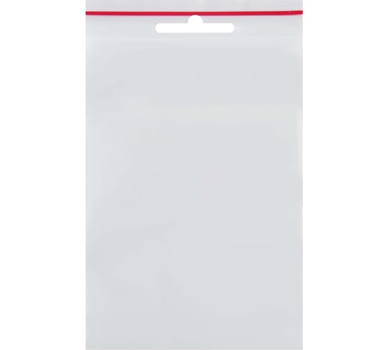 Пакет PACK INNOVATION с замком зиплок, с европодвесом, 8x12 см, 60 мкм, 100 шт IP0ES0081260-100 1